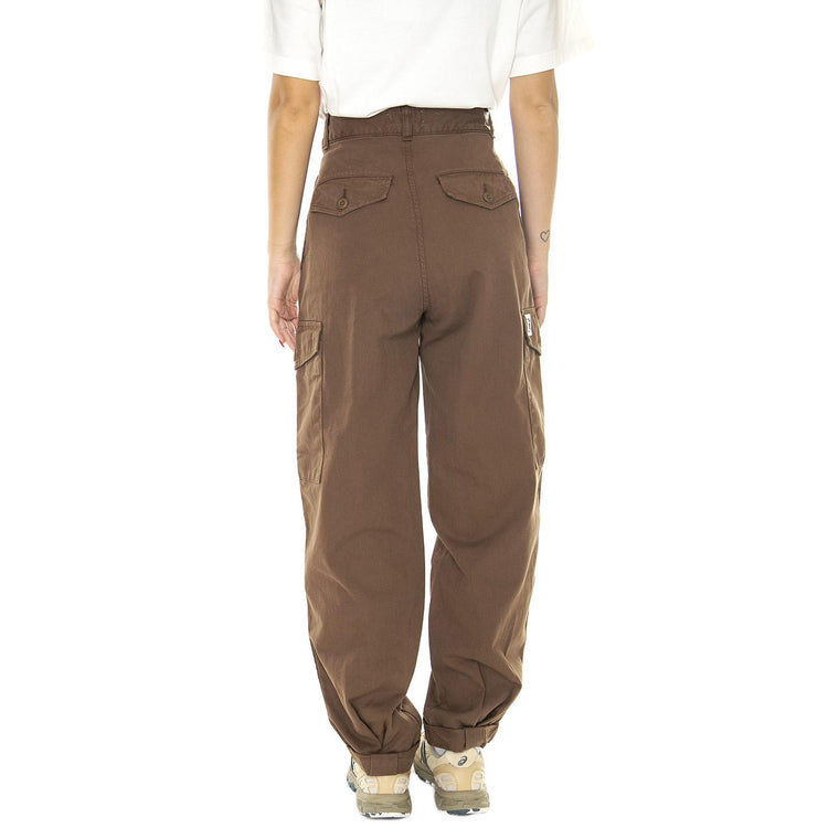 W' Collins Pant Tamarind /garment dyed - Pantaloni Donna Marroni I029789.1CNGD  CARHARTT WIP 