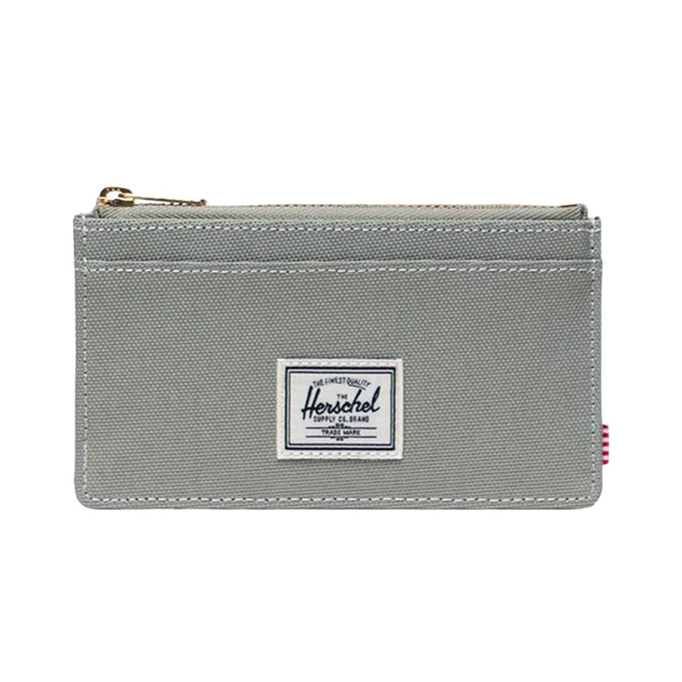 Charlie Cardholder Seagrass White Stitch - Portacarte Grande Verde 30070 06110 HERSCHEL 