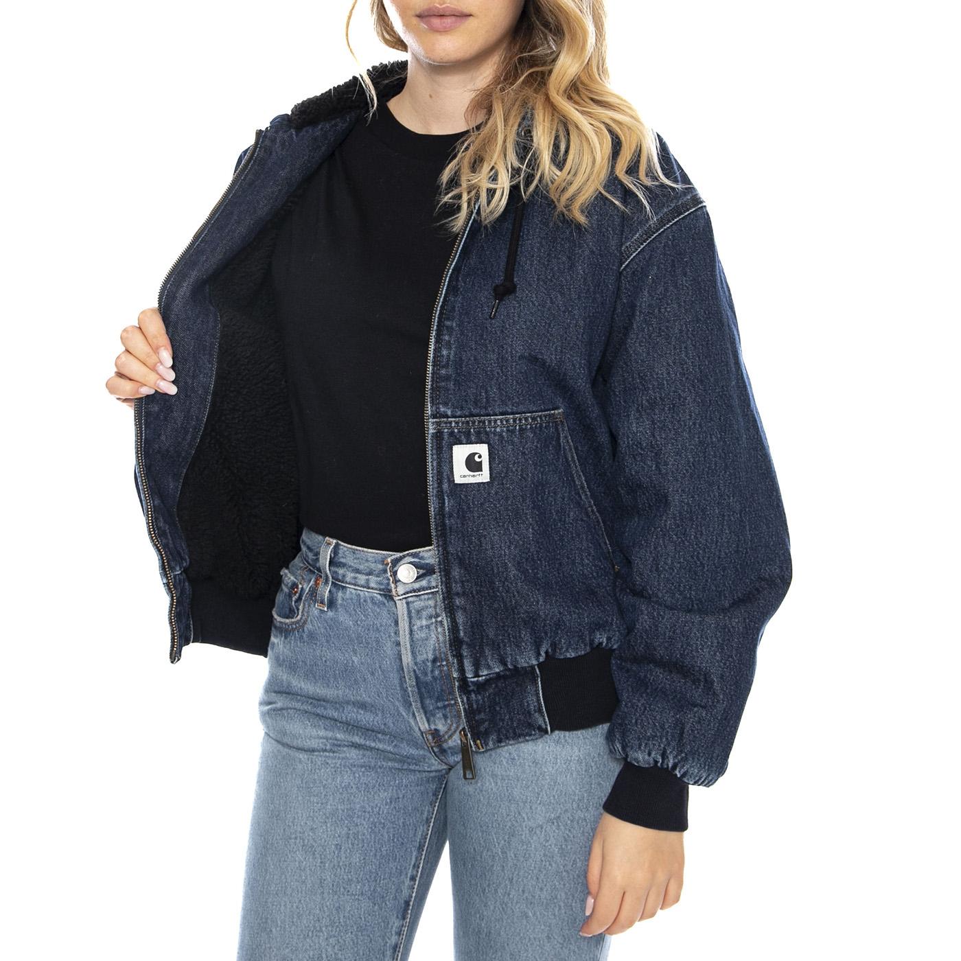W Carhartt OG Active Jacket (Winter) - Blu - Giacca Donna I032240_01_06 . CARHARTT WIP 