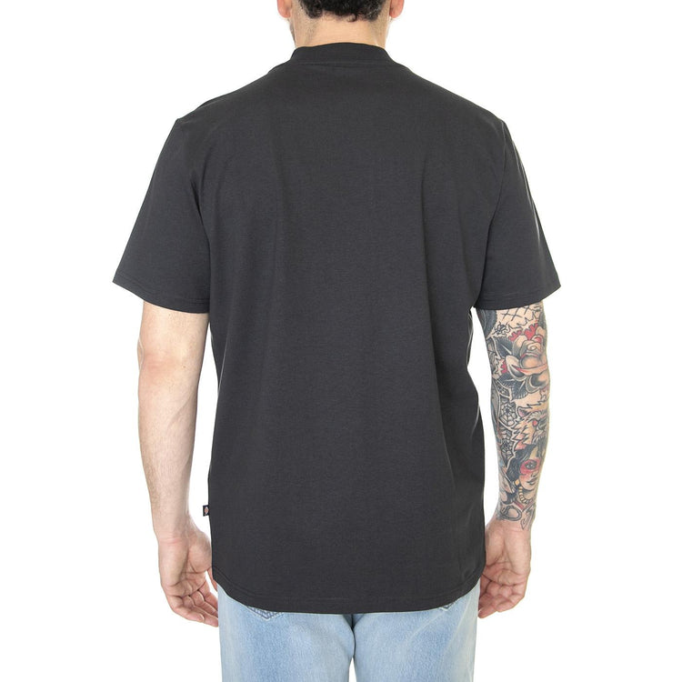 LEO X DICKIES Tee Black - Maglietta Girocollo Uomo Nera DK0A4Y21BLK1  DICKIES 