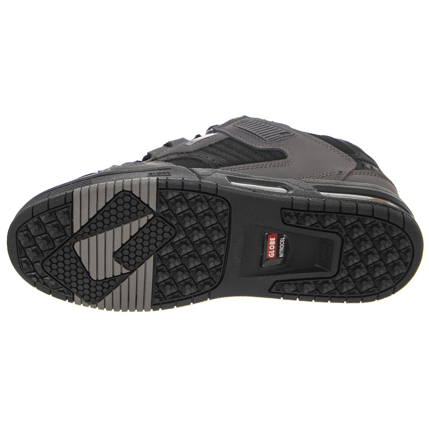 Sabre Black / Gunmetal - Scarpe Stringate Profilo Basso Uomo Nere GBSABR-20260  GLOBE 