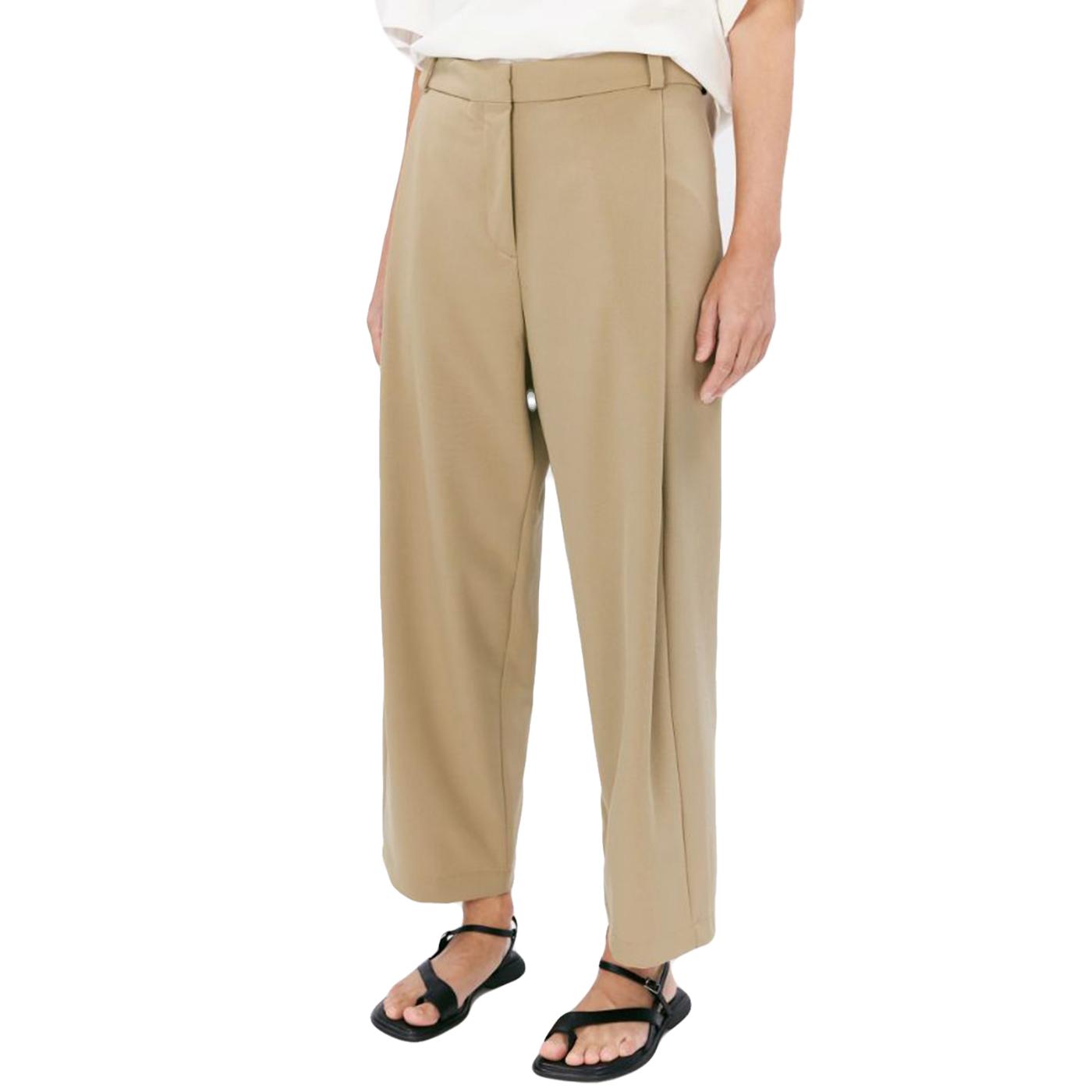 SANDI LIGHT DARK SAND - Pantaloni con Zip Donna Beige 330287 545 ELVINE 
