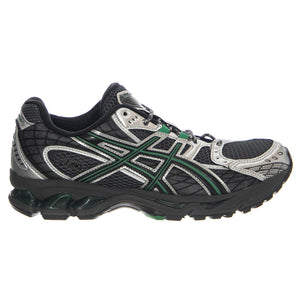 GEL-NIMBUS 10.1 Obsidian Grey / Green Basil Shoes - Scarpe Stringate Uomo Grigio / Multicolore 1203A543-022  ASICS 