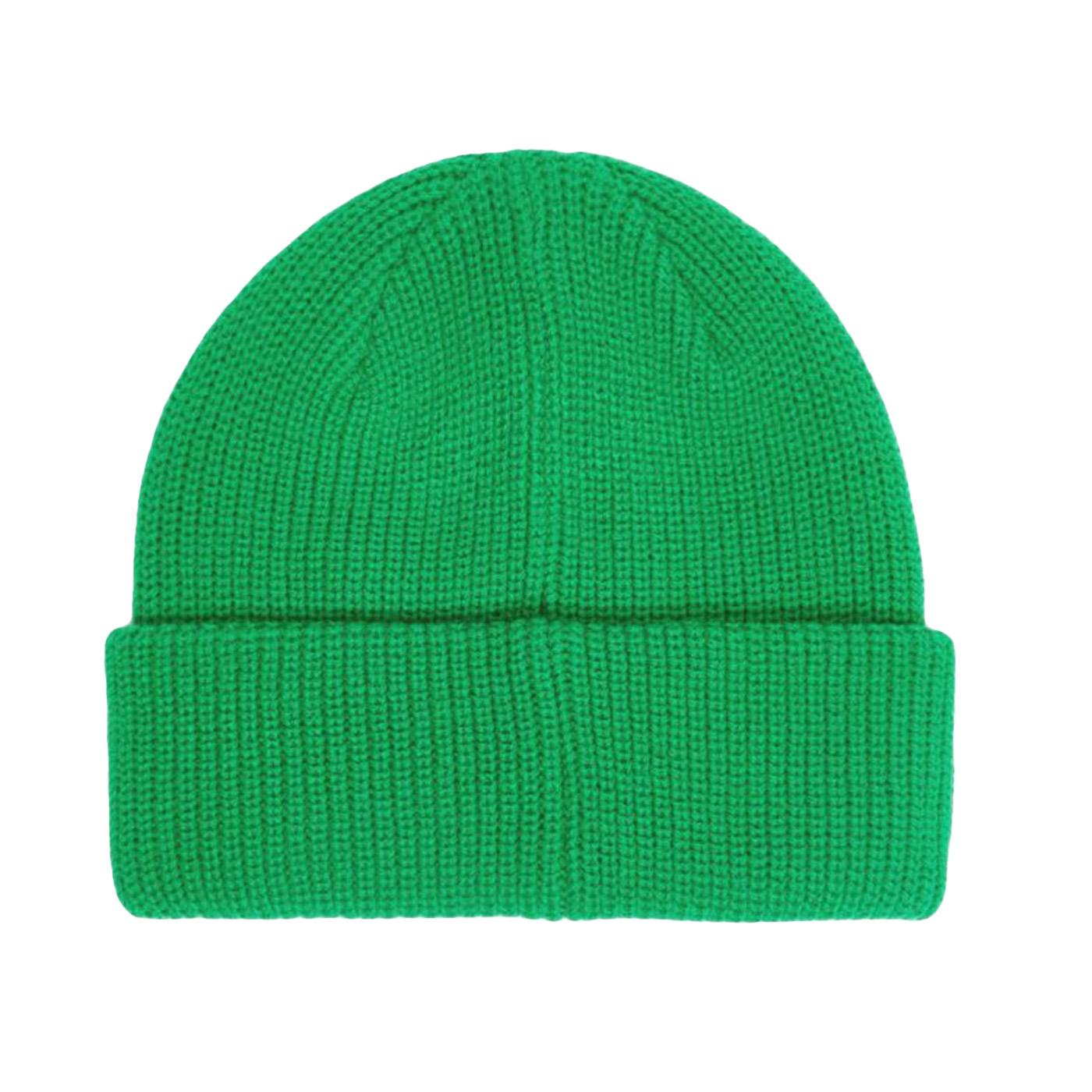 Future Beanie Fern Green - Cappellino in Maglia a Coste Verde 100030163 FER OBEY 