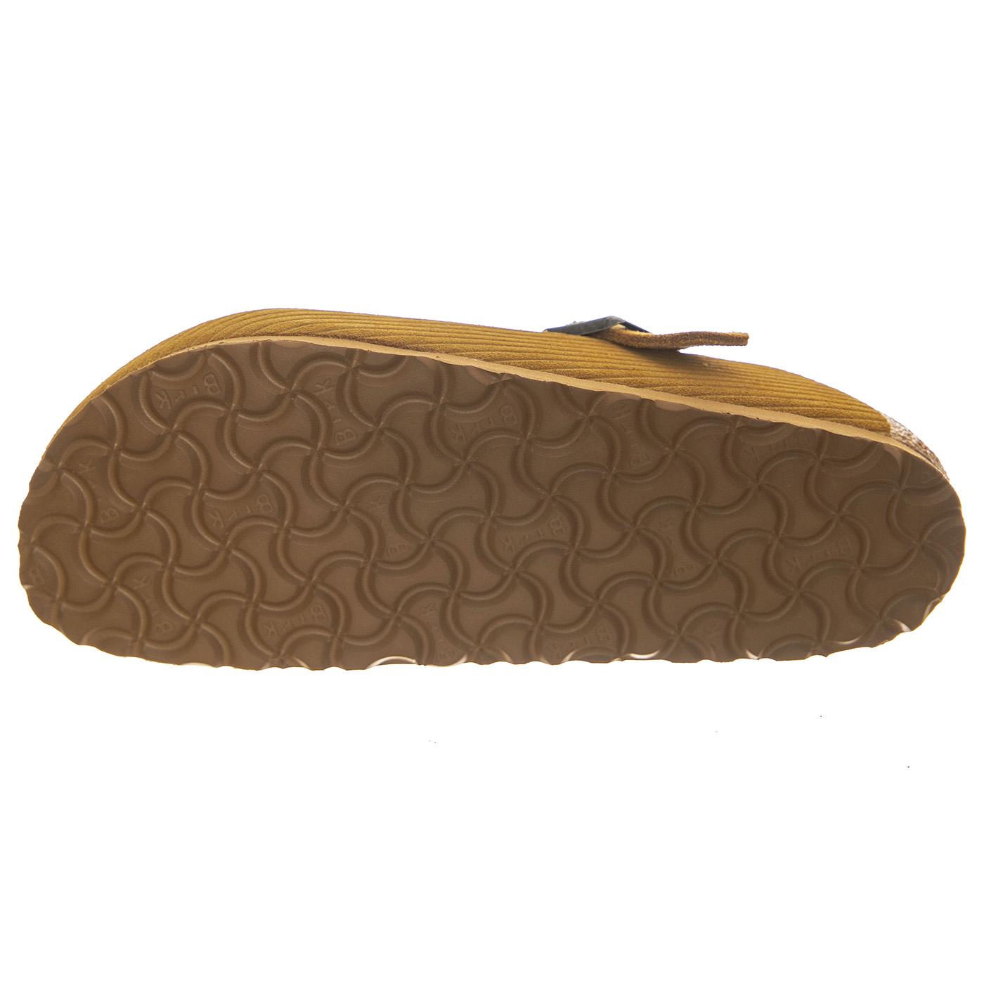 Boston Corduroy Cork Brown, Suede Leather - Sandali Donna Marroni 1025668  BIRKENSTOCK 