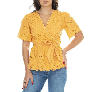 Blouse Orange - Top Donna Arancione 86104502  MD'M 