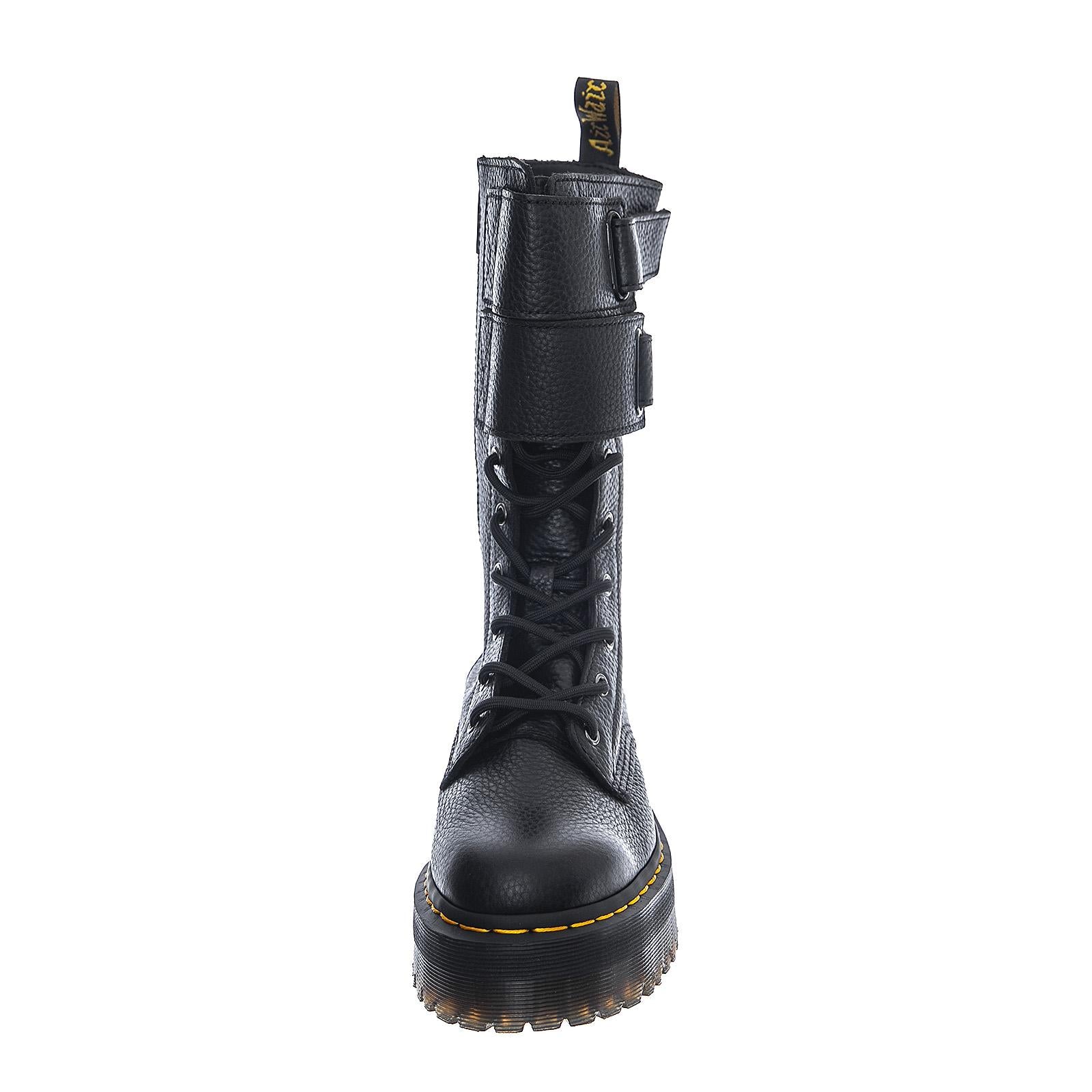 Jagger Platfrom Aunt Sally - Black - Stivali Uomo Neri DMSJAGGBKAS22571001  DR.MARTENS 