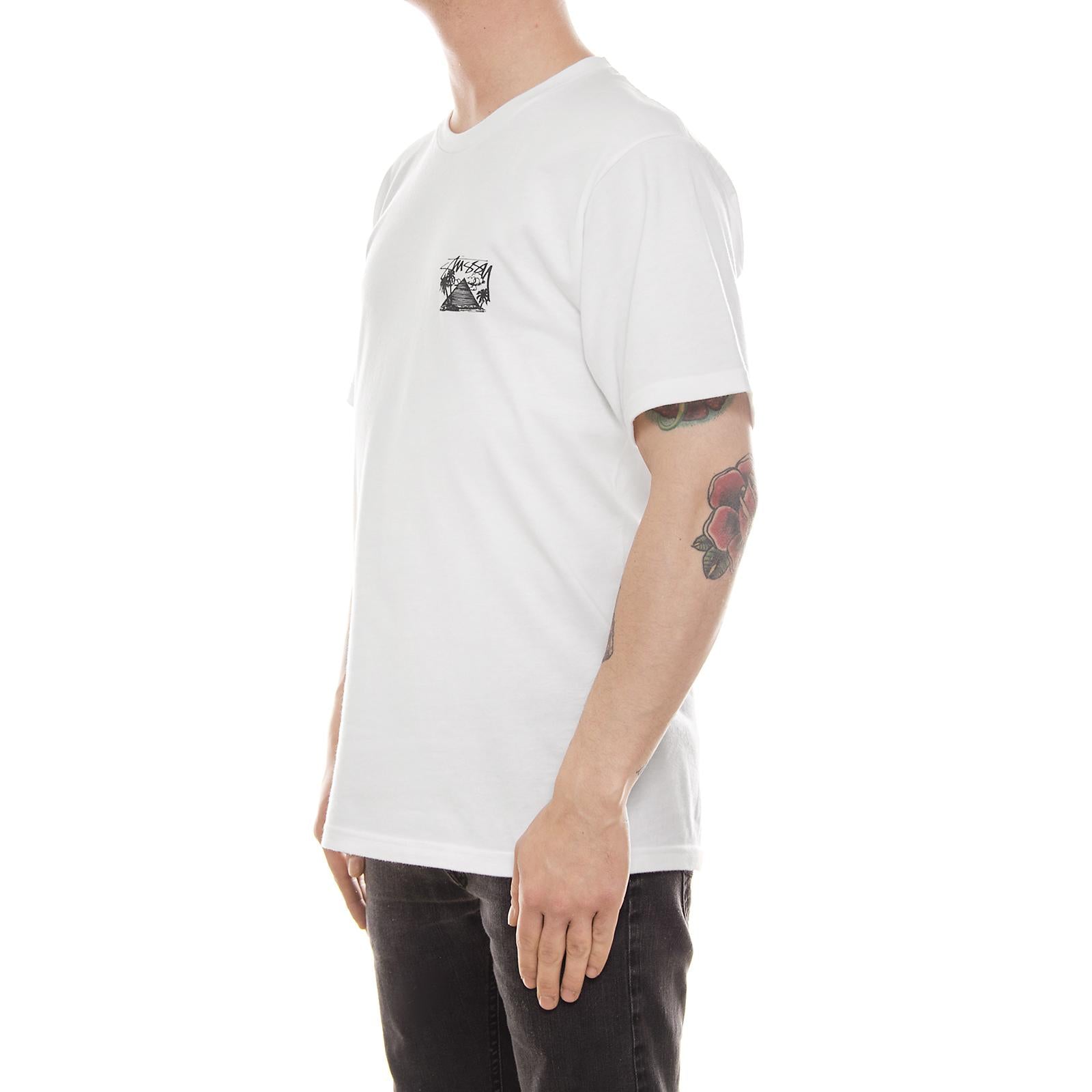 GIZA TEE WHITE 1904014-WHITE  STUSSY 
