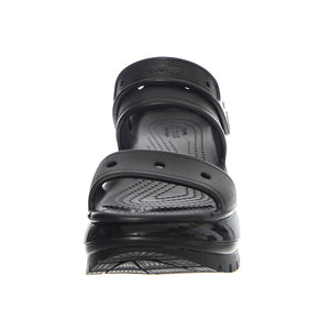 Classic Mega Crush Sandal W-BLK - Sandali Donna Neri CR.207989-BLK  CROCS 