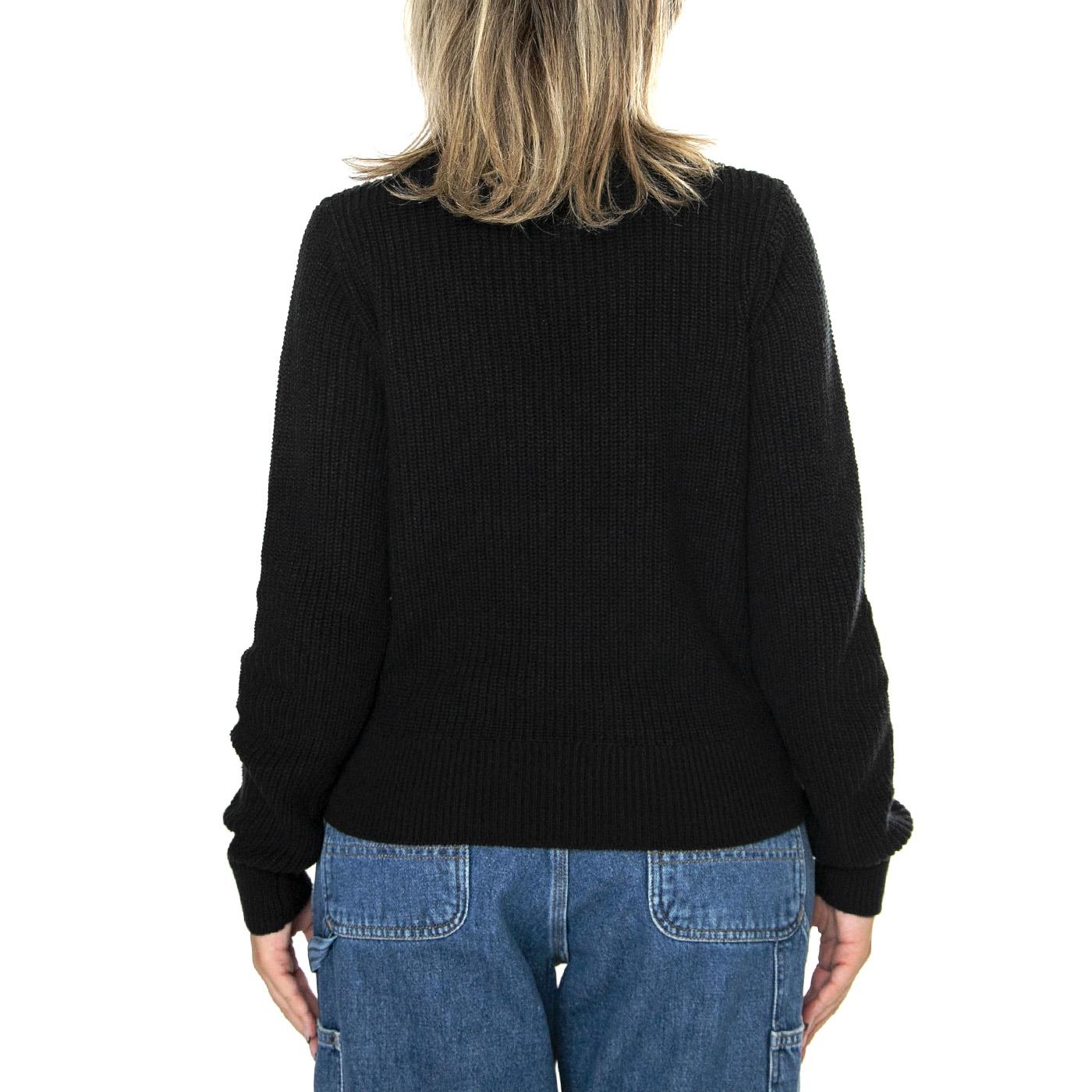 Snowflake Pullover Caviar Black - Maglione Girocollo Donna Nero A9283-0004  LEVIS 