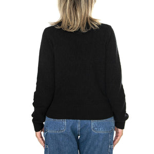 Snowflake Pullover Caviar Black - Maglione Girocollo Donna Nero A9283-0004  LEVIS 