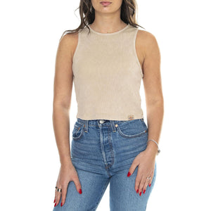 Newington Vest W Double Dye / Acid SS - Top Donna Beige DK0A4YY7J491  DICKIES 