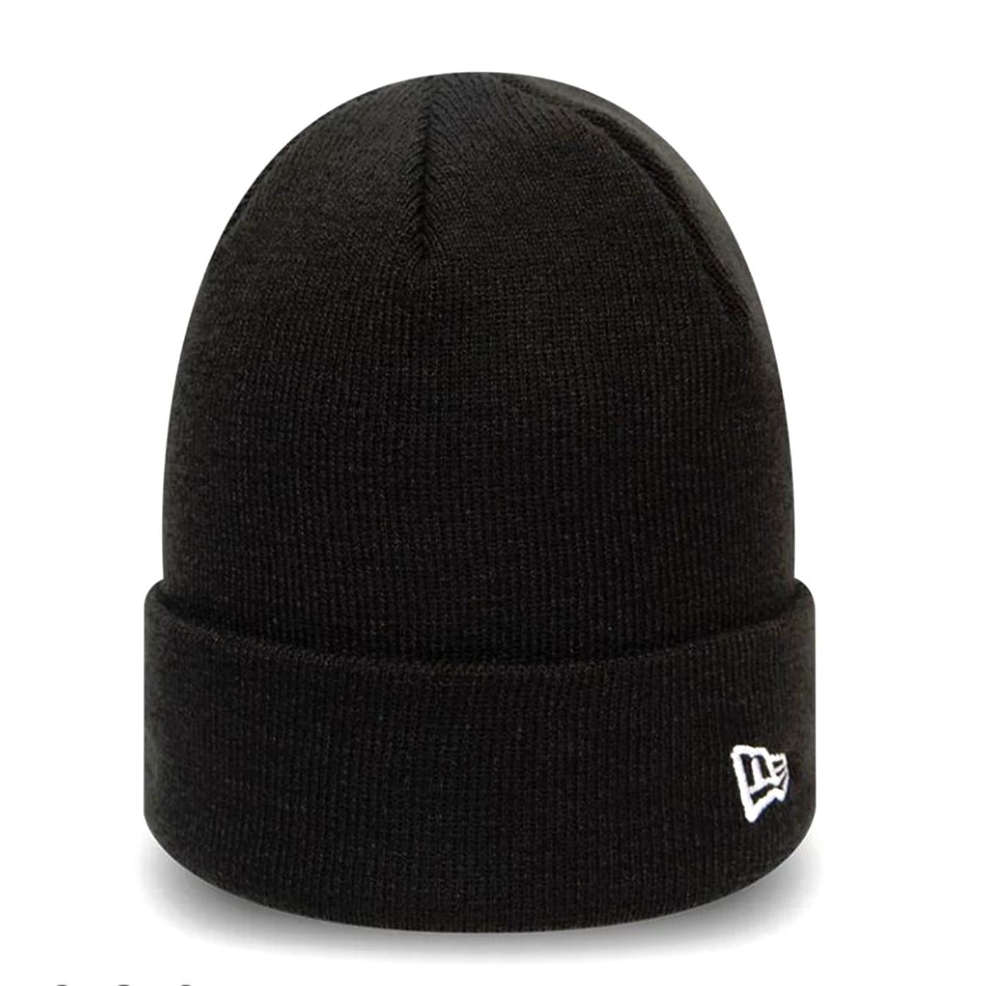 New Era Essential Cuff Beanie New Era Black - Cappellino a Cuffia Nero 12134752  NEW ERA 