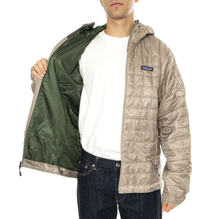 M's Nano Puff Hoody-SBDY - Giacca Uomo Beige 84222-SBDY  PATAGONIA 