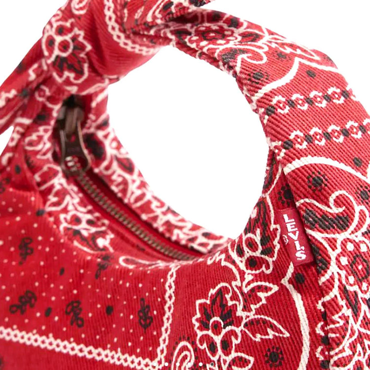 Baby Brooklyn W/ Knot - Small Satya Bandana Urban Red - Borsa Rossa Multicolore 005FD 0003 LEVIS 