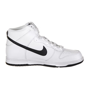MEN S NIKE DUNK HI SHOE WHITE/BLACK 93401_4  NIKE 