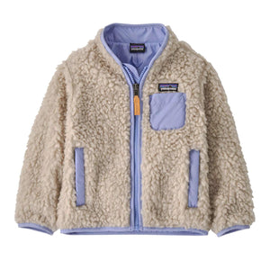 Baby Retro-X Jkt Natural w/Pale Periwinkle - Giacca Bambini Beige 61025-NALP  PATAGONIA 