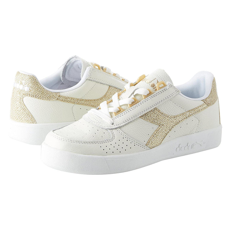 B.ELITE L WN WHITE/GOLD 501.173135-C1070  DIADORA 