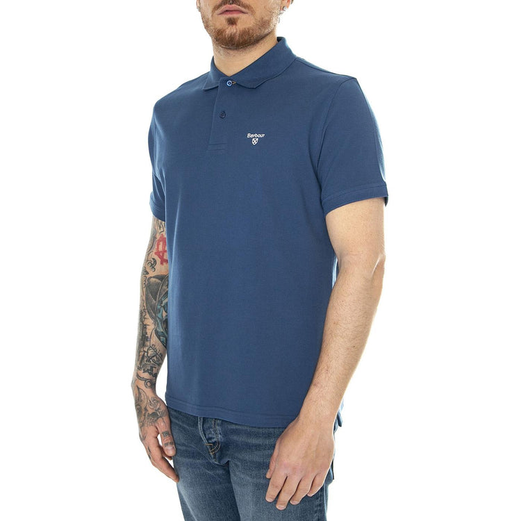 Sport Polo Deep Blue - Polo Uomo Blu MML1367BL91  BARBOUR 
