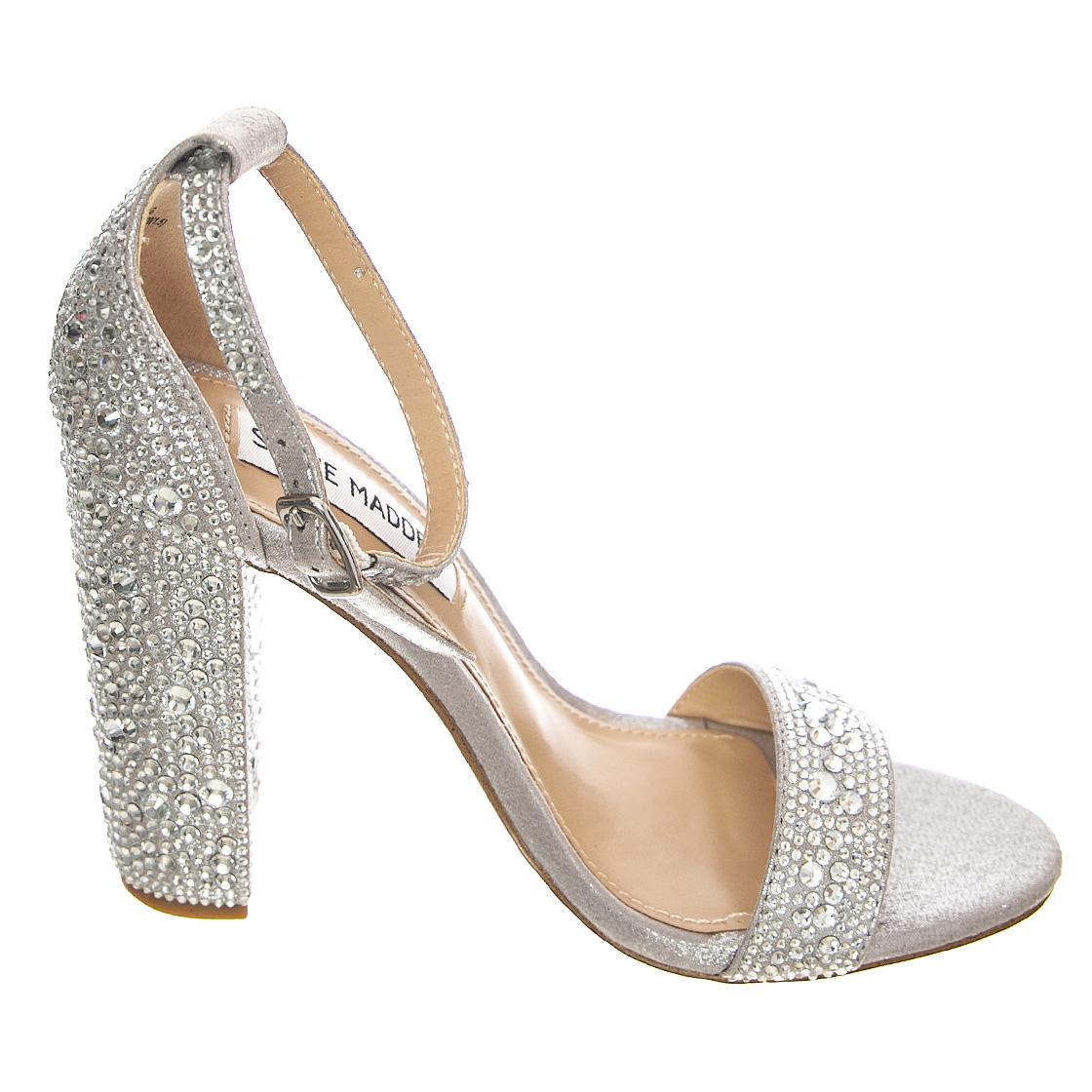 Carrson-G Silver - Sandali Donna Argento SMSCARRSON-G-SIL  STEVE MADDEN 
