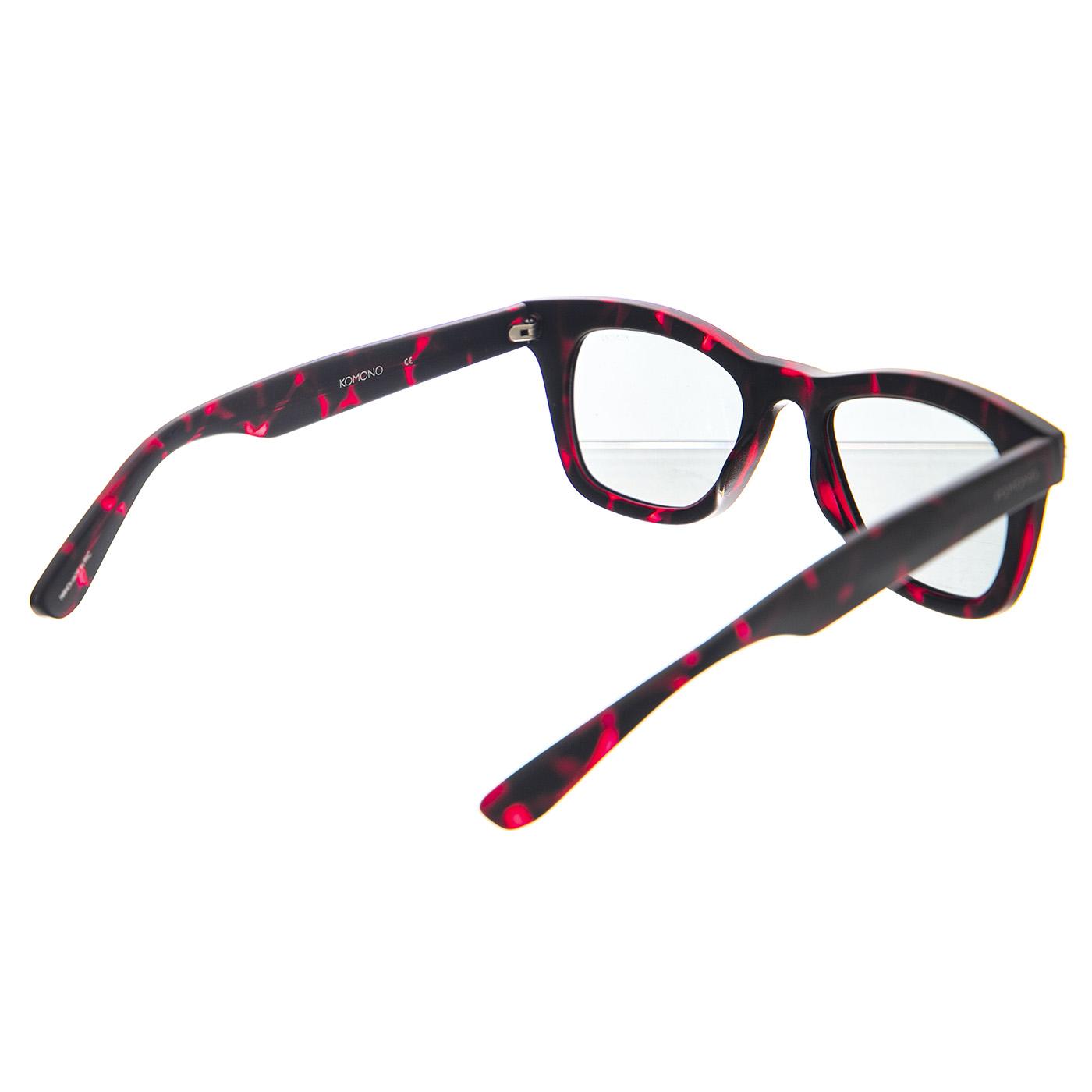 Allen Matte Beetroot Tortoise UV400 Protection - Occhiali da Sole Neri / Multi KOM-S1411  KOMONO 
