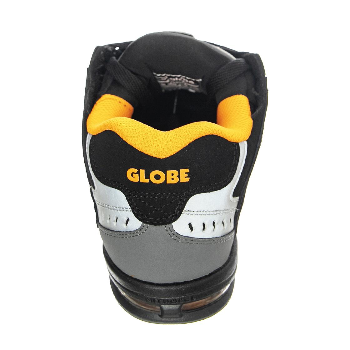 Sabre Black / Grey / Orange - Scarpe Stringate Profilo Basso Uomo Nere GBSABR-20087  GLOBE 