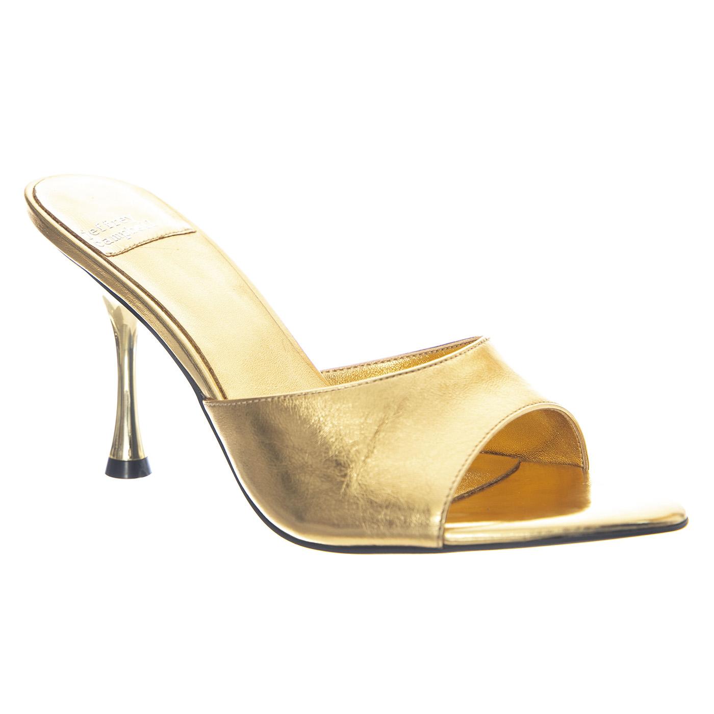 AGENT Gold Crinkle Metallic - Sandali Donna Oro JCSJCD-195-3-41 . JEFFREY CAMPBELL 