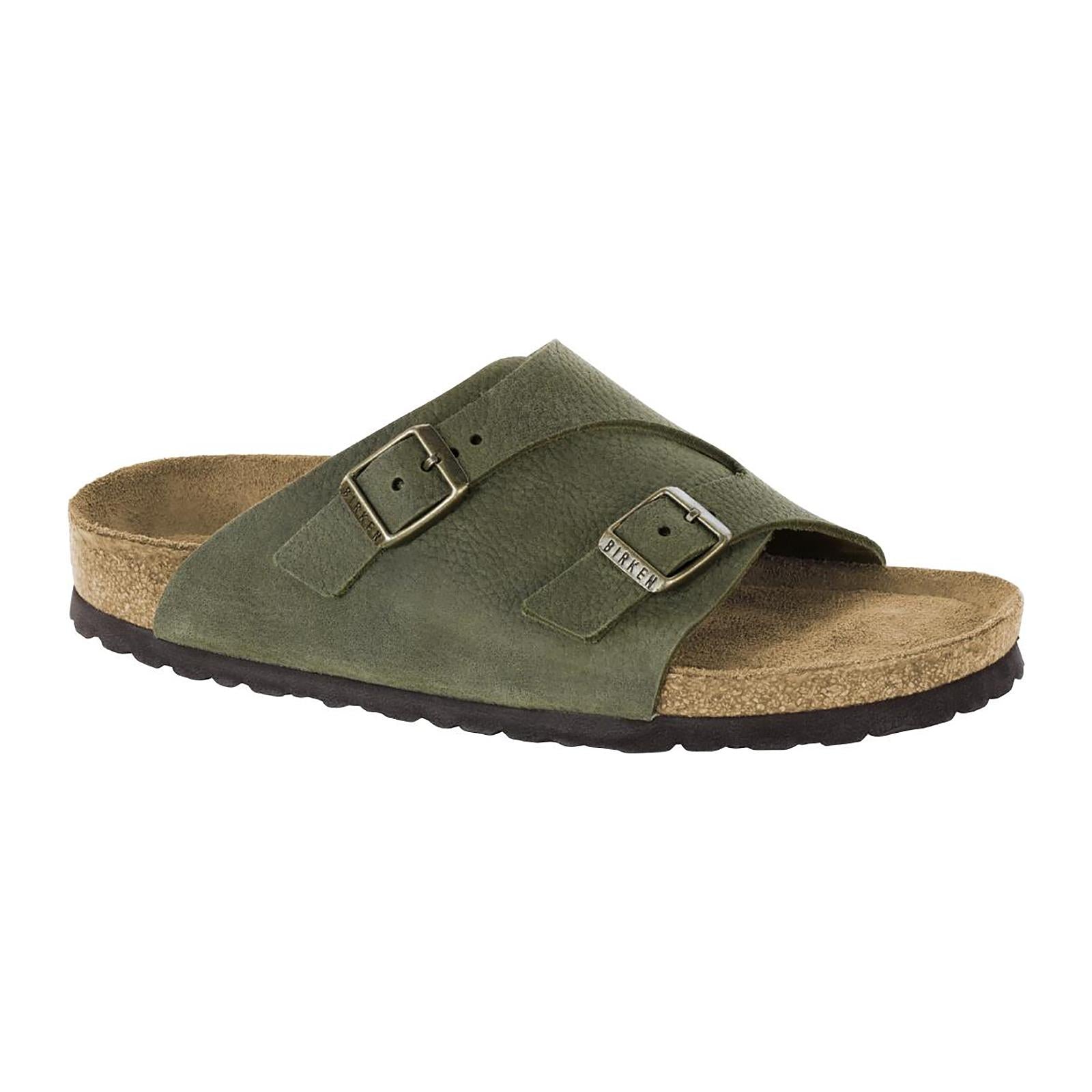 Zurich SFB steer khaki, Nubuck Leather 1009941  BIRKENSTOCK 