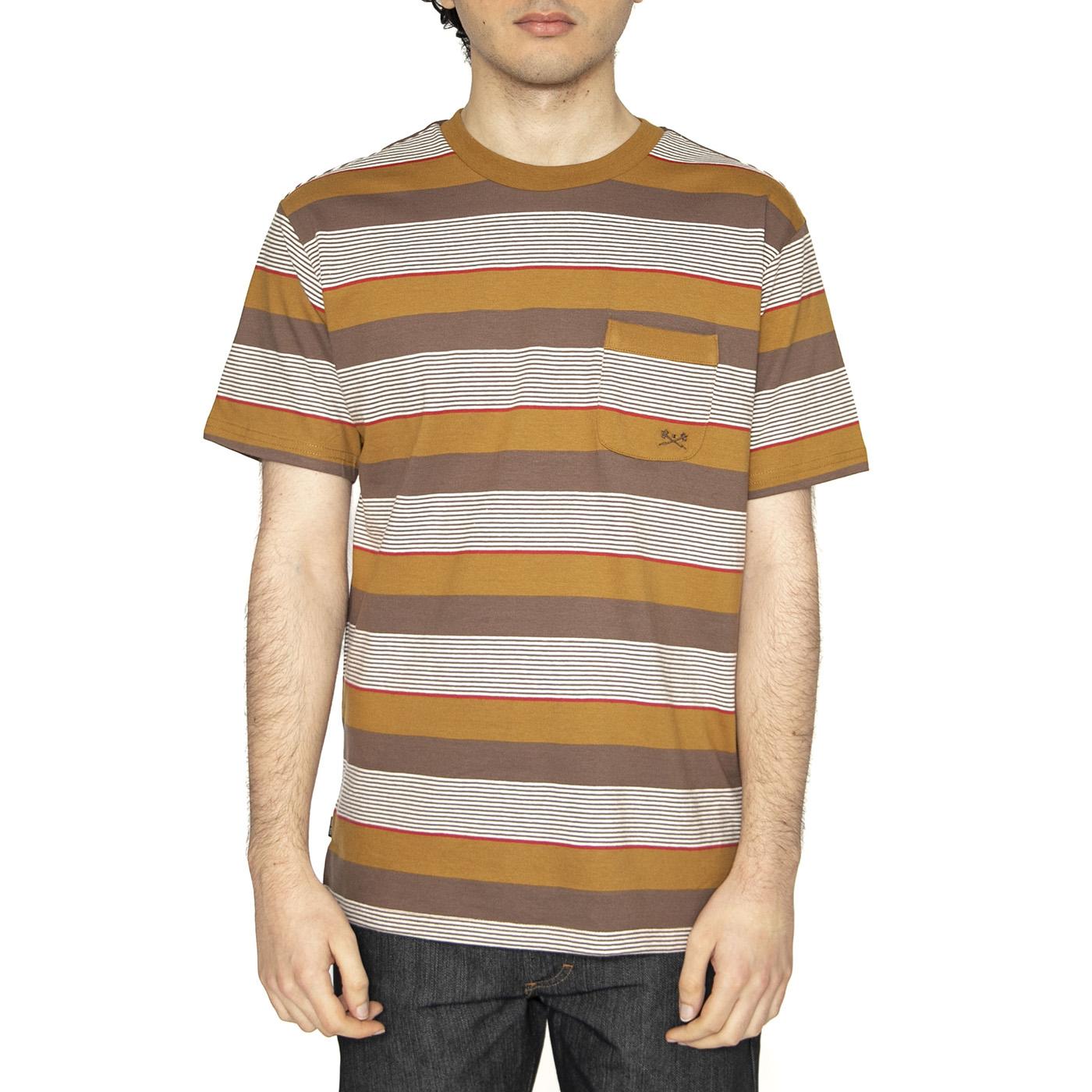 Farfield Tee Multicolored - Maglietta Girocollo Uomo Multicolore 311000111-TAU  DARK SEAS 
