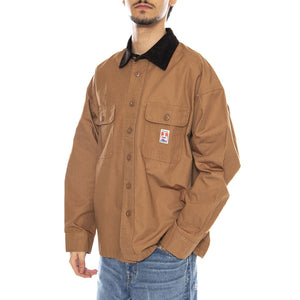CJ Overshirt Toasted Coconut - Sovracamicia / Giacca Uomo Marrone 112371547  WRANGLER 