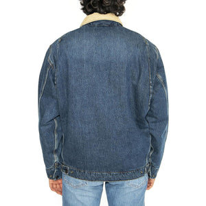 OG Detroit Jacket Blue / Dusty H Brown - Giacca Denim Jeans Uomo Blu I034734.2XN4Q  CARHARTT WIP 