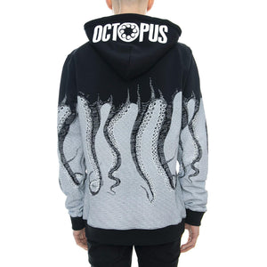  19SOSH01-BLACK-WHITE  OCTOPUS 