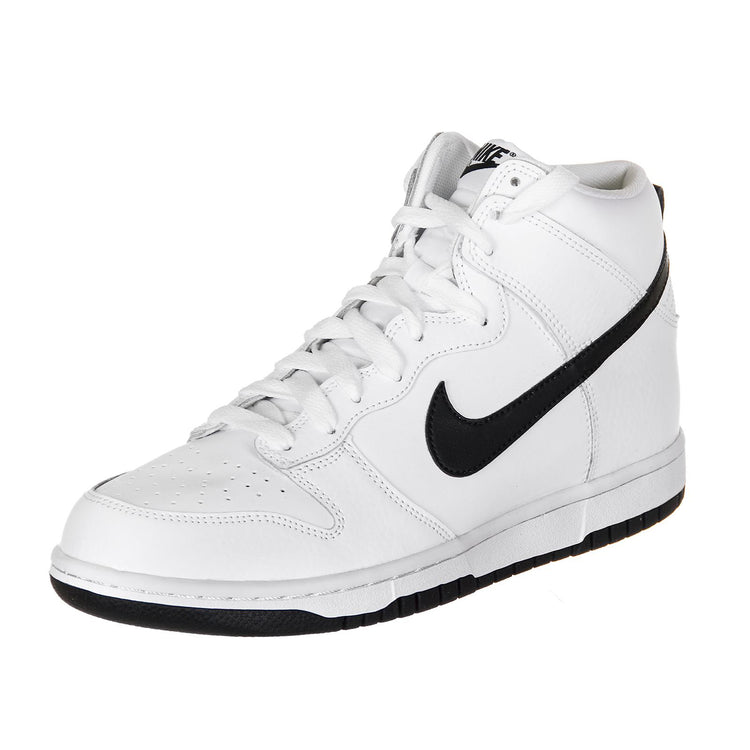 MEN S NIKE DUNK HI SHOE WHITE/BLACK 93401_4  NIKE 