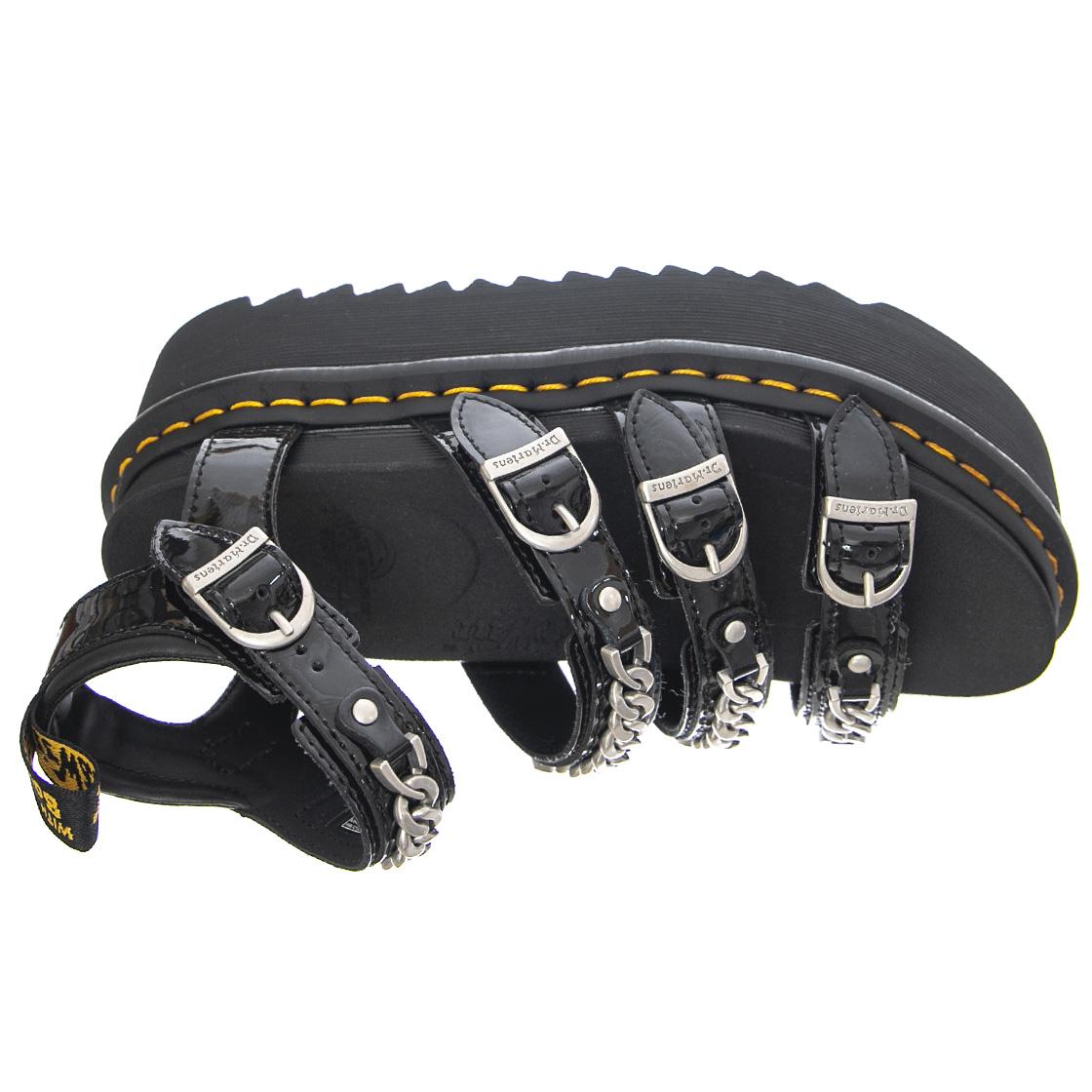 Blair II Quad Chain - Sandali Donna Neri UK 3 27262001  DR.MARTENS 