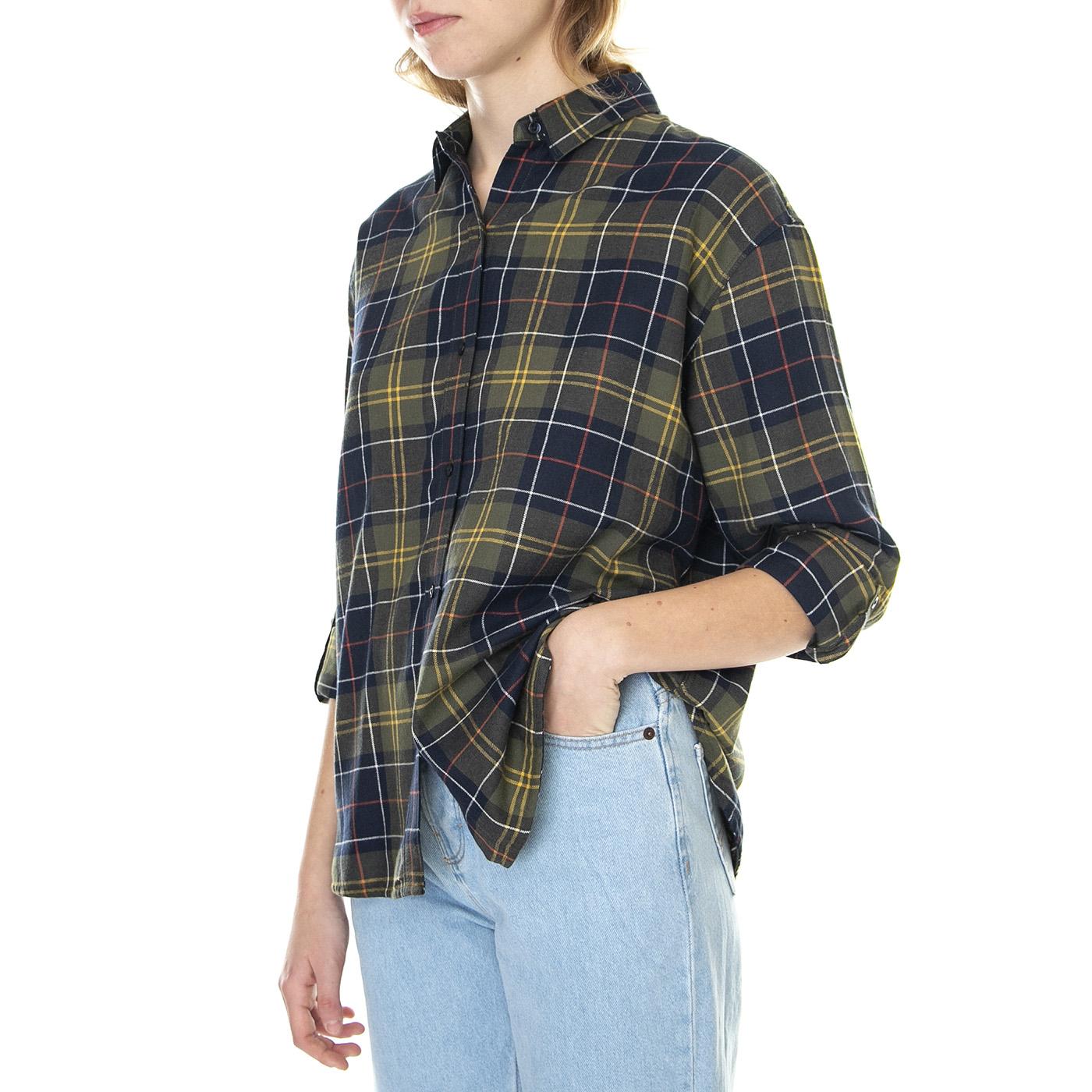 Elishaw Shirt Classic Tartan - Camicia Donna Multicolore ELISHAW SHIRT-TN11  BARBOUR 