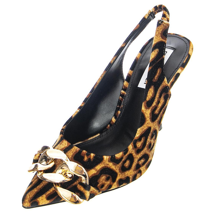 Womens Jazzily Leopard Velvet Sandals SMSJAZZILY-LEO  STEVE MADDEN 