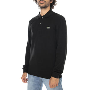Classic 031 Long Sleeves Polo Shirt Black - Polo Maniche Lunghe Uomo Nera L1312-031  LACOSTE 