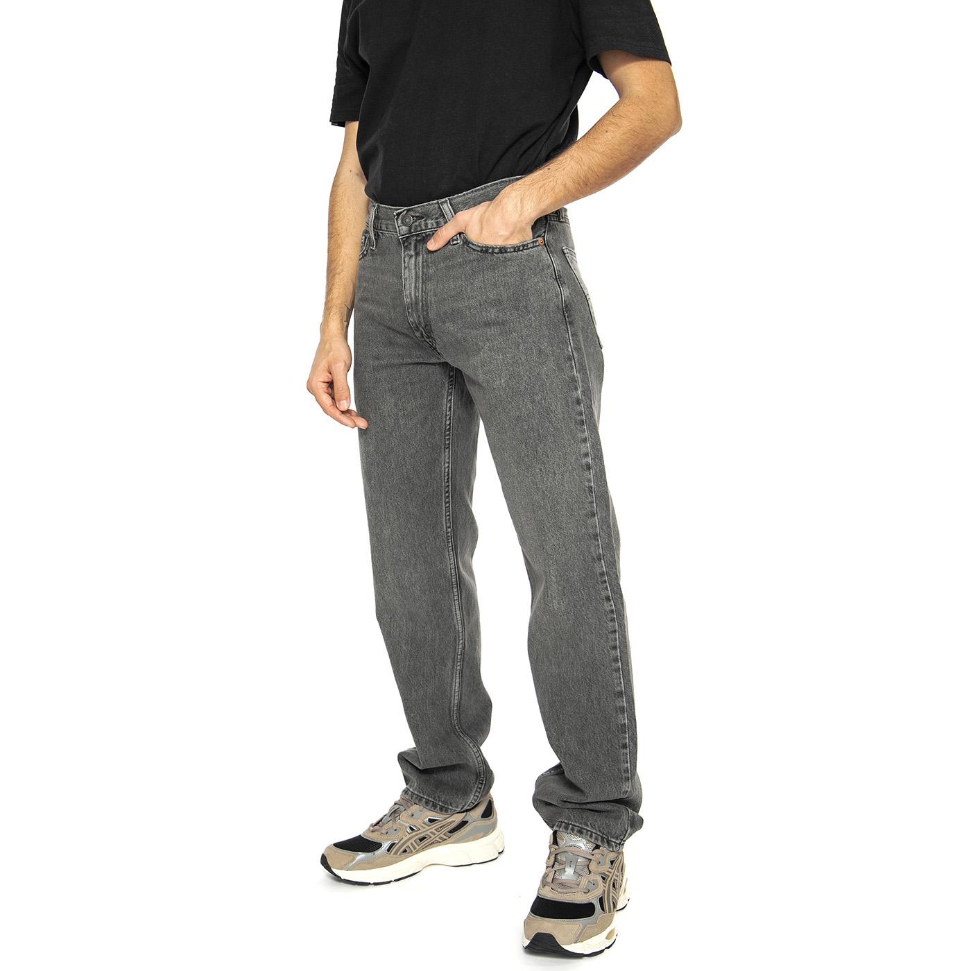555 Relaxed Straight Cheers To That - Pantaloni Denim Jeans Uomo Grigi A7223-0000  LEVIS 
