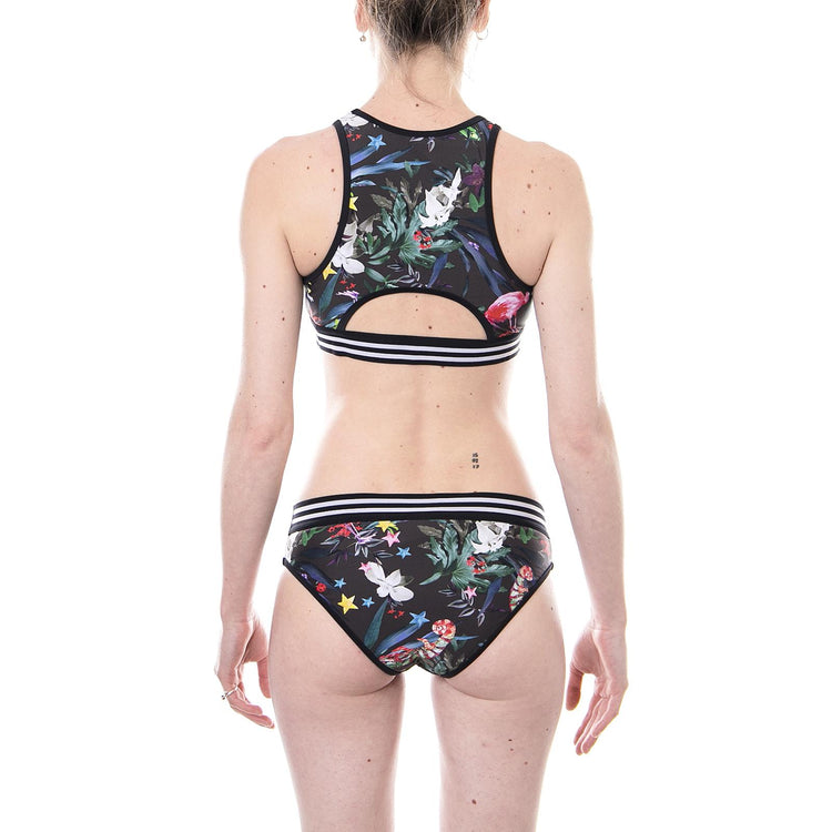 SWIMMING SUIT BLACK ALLOVER MULTICOLOR 110739-GP5410  CHAMPION 
