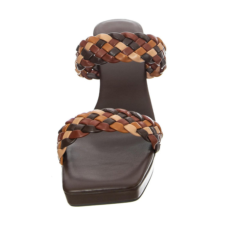 Delicacy Brown Combo Pu - Sandali Donna Marroni JCSJC-1038-1-14- BR  JEFFREY CAMPBELL 