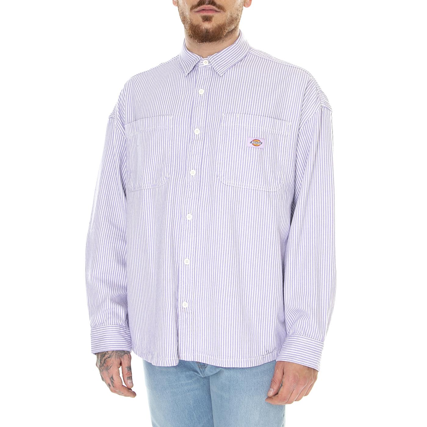 Hickory Purple - Camicia Uomo Viola / Multicolore DK0A4YB2F321  DICKIES 