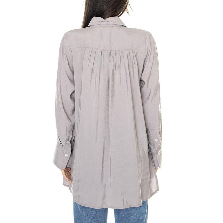 W' Jenny Cement - Camicia Donna Grigia 330846-559  ELVINE 