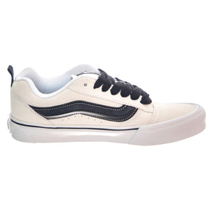 Knu School Suede White / Black - Scarpe Profilo Basso Uomo Bianche VN0009QCYB21  VANS 