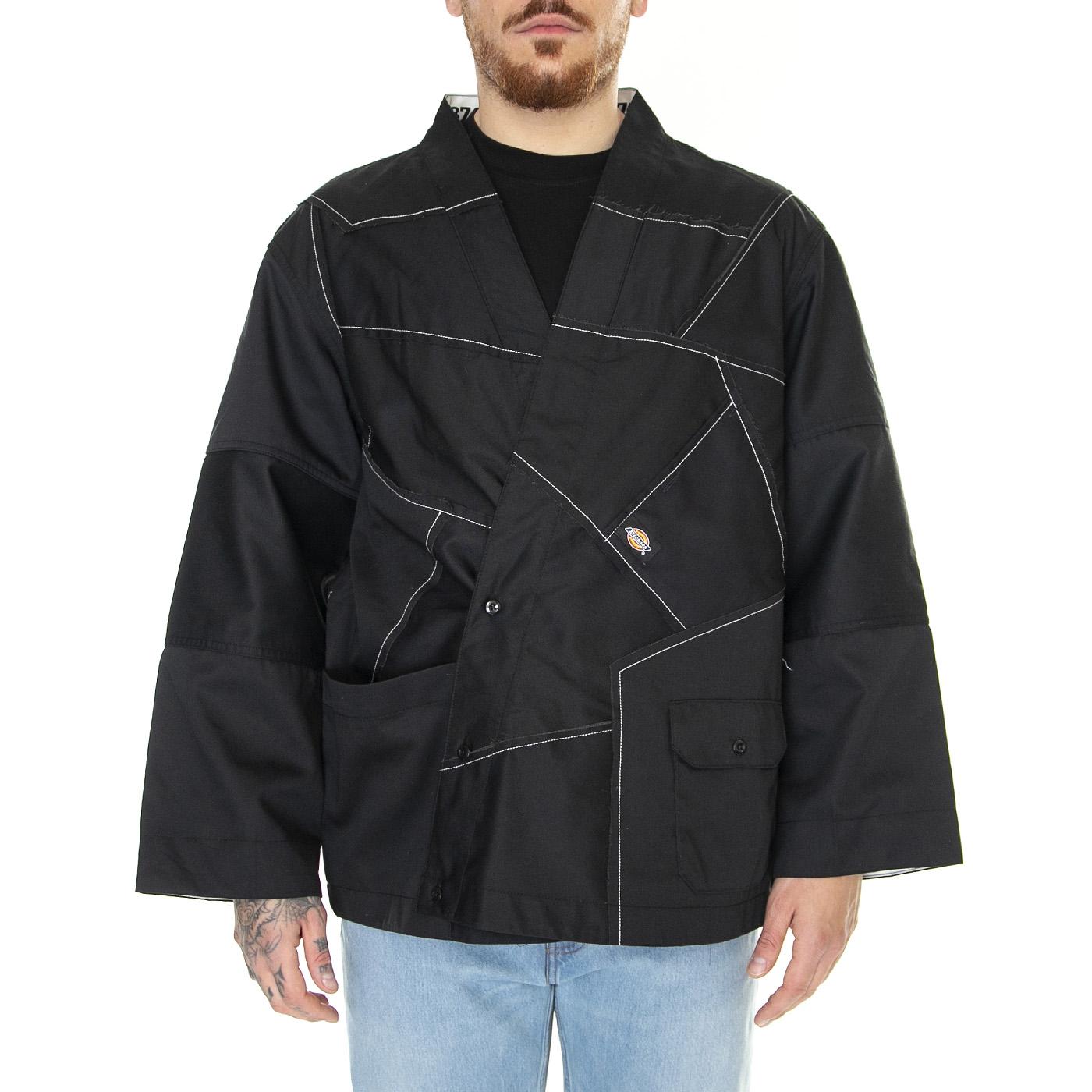 Shinichiro LS Work Shirt Black - Camicia Uomo Nera DK0A4YUOBLK1  DICKIES 