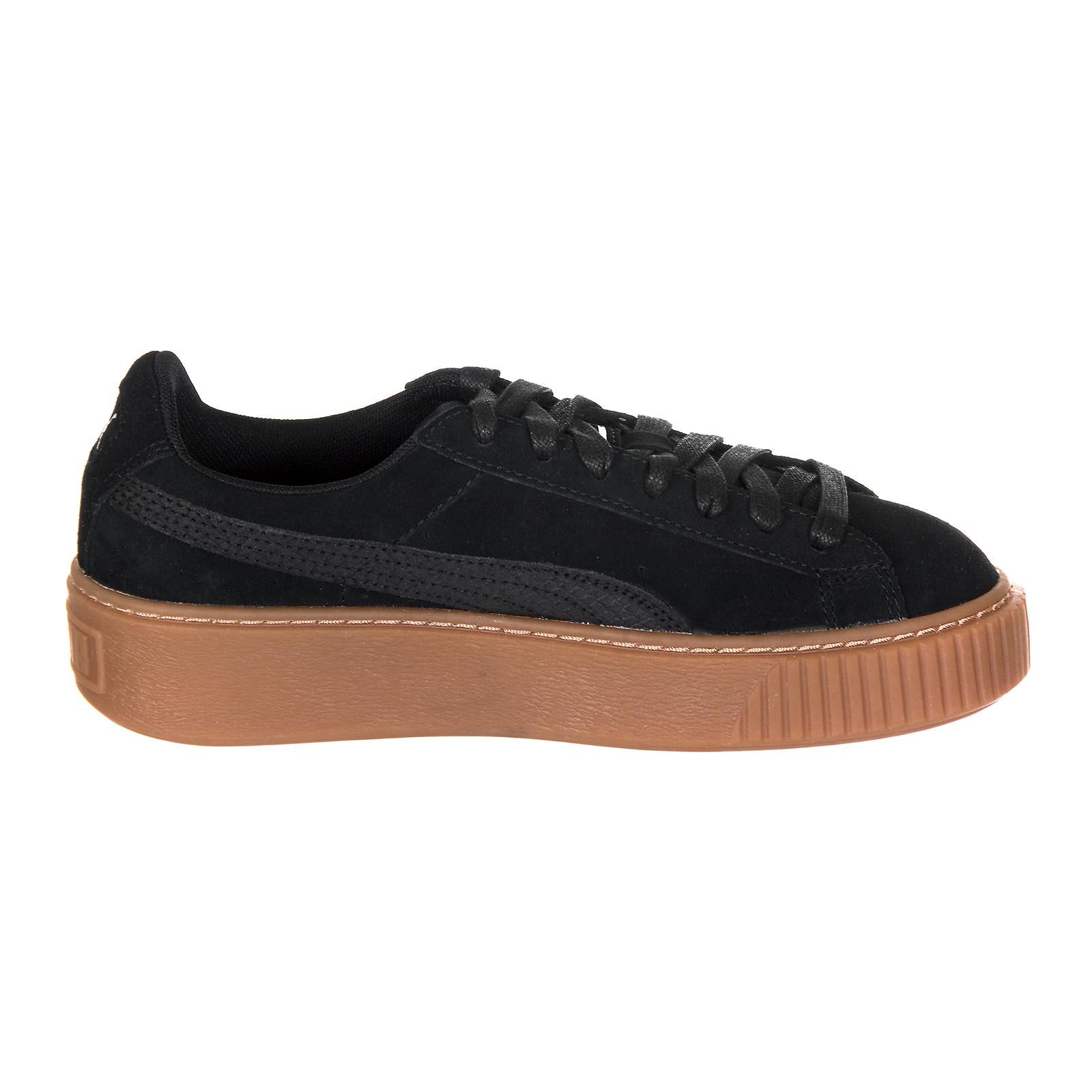 Suede Platform Anima PUMA BLACK-SILVER 36510901-1  PUMA 