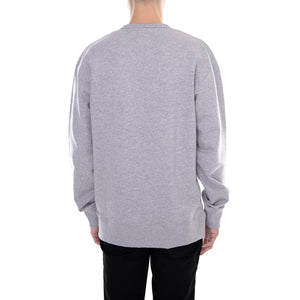 Elberon Melange Grey - Felpa Girocollo Uomo Grigia 02 200214-GYM . DICKIES 