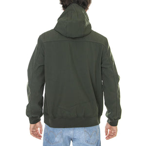 Rudd Softshell Evergreen - Giacca Invernale con Cappuccio Uomo Verde 222F4RFB0357-GRN  FARAH 