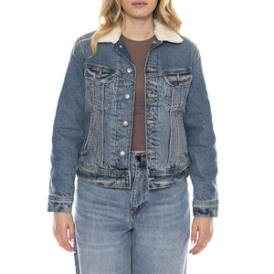 Sherpa Rider Jkt Teleport Medium -- Giacca Donna Blu 112370869 . LEE 