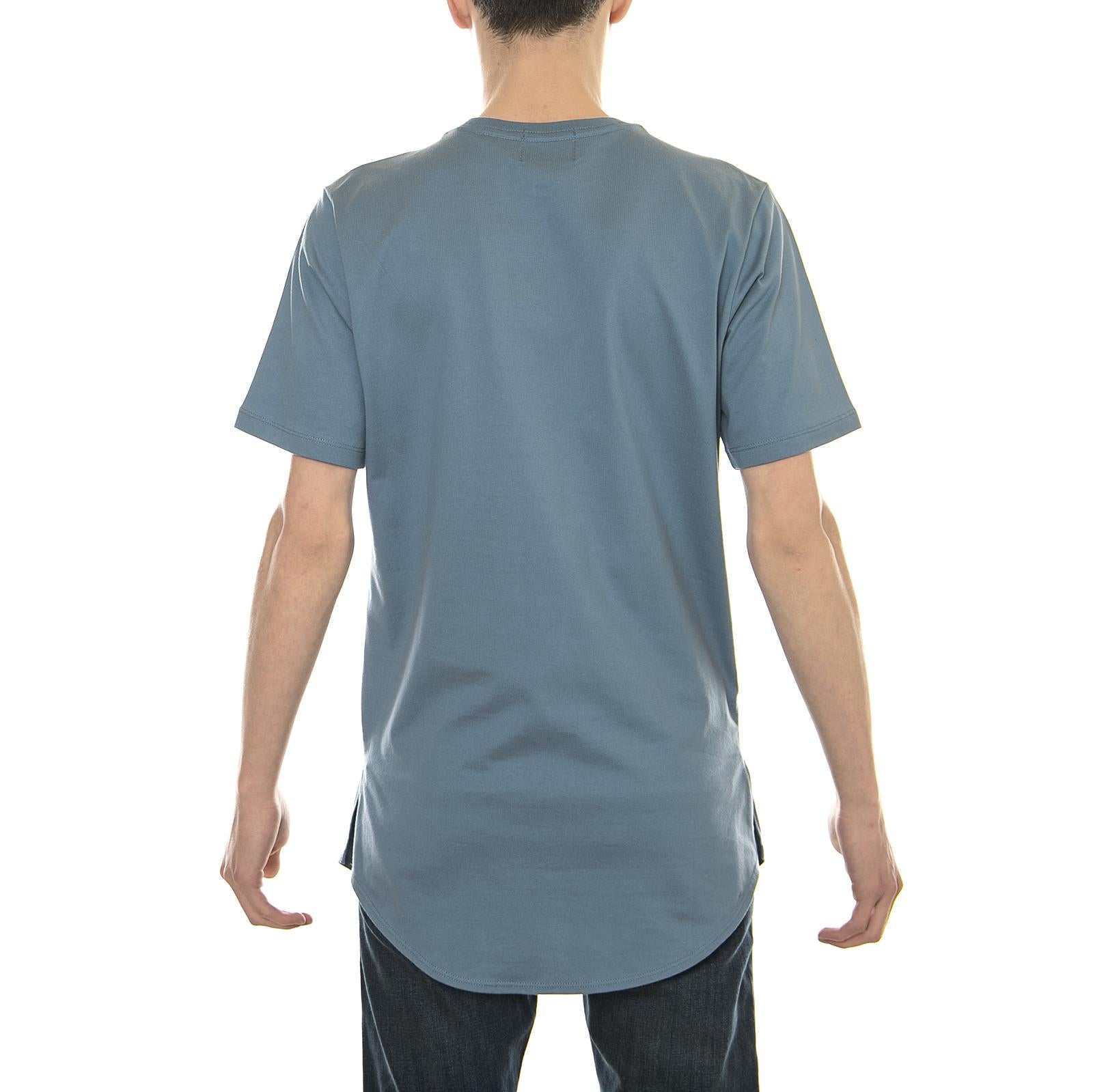 PREMIUM TEE 2 BLUE A16030-0042  ASICS 