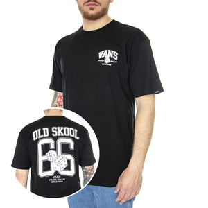 Steady Rollin Black - Maglietta Girocollo Uomo Nera VN00003SBLK1  VANS 